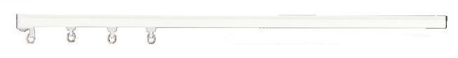 Rail rideau aluminium